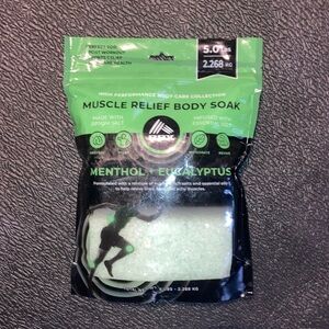 🏋🏿‍♀️🛁 Muscle Relief 5 Pound Unopened Bag Menthol & Eucalyptus RBX🚰🏋🏼‍♂️